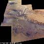 整个太阳系最大峡谷(火星水手谷)的高清图像