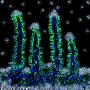 最新人体肠壁细胞显微图像犹如雪花圣诞树