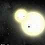 天文学家发现最大“塔图因星” 质量半径接近木星绕双星旋转