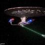 在未来，牵引波束或可牵引整个宇宙战舰穿越太空
