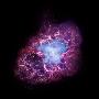 蟹状星云粒子风暴能量释放速率为太阳10万倍