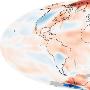 美绘制全球5月温度变化图 2010为131年来最热