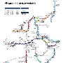 32色全国高铁图走红 网友：32色全国高铁图把去全国各地画得就像坐地铁一样方便【图】