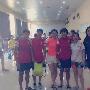 女足训练备战恢复为主 与武汉市民泳池同游(图)