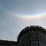 6月2日，重庆上空出现倒挂彩虹（图）