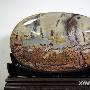 三峡奇石“风光无限” 宛如一幅美丽的自然风光图[图]