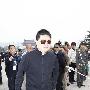图文：李文华遗体告别仪式 马东一身黑衣显肃穆