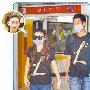 张柏芝台湾探望癌症病童 戴口罩神情凝重(图)
