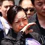 上万民众八宝山送别罗京  广场人山人海(图)