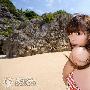 组图：“超女”陈怡海边写真清凉热辣 尺度开放