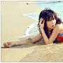 范思辰甜美清新海边大片 曲线做足S型女人(图)
