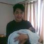 郭晓冬晒与爱子合照 大喊“老婆我爱你”(图)
