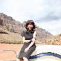 海清美国写真曝光 享受自然释放真我