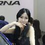 北京车展上的韩国车模 管她真的假的美到窒息