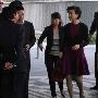 杨澜穿红色长裙尽显古典优雅范儿