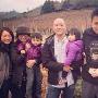 关颖婚后与老公朱志威去国外度假照