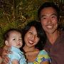 郑浩南与老婆Ailyn合照曾与柏安妮有过一段情