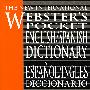 新国际韦氏英语/西班牙语口袋词典 The New International Webster's Pocket English/