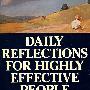 高效人士的日常反思 DAILY REFLECTIONS FOR HIGHLY EFFECTIVE PEOFLE