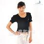 皮尔瑜伽服套装772A黑+902B白(XL)