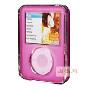 美国Uniqor iPod nano3双层保护套-粉色(水晶盒+硅胶套+挂绳)