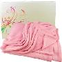 绅宝-双人超细纤维珊瑚绒毯*粉红色