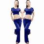 08夏款菩尔瑜伽服套装 宝蓝 (S) RS255Y-21+RP670Y-21