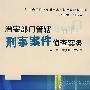 治安部门管辖刑事案件侦查实务