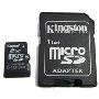 金士顿 2G TF(MicroSD)卡  赠SD卡托(可做SD卡)  免运费