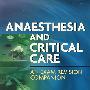 麻醉学与重症护理：Anesthesia and Critical Care