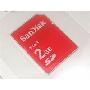 SANDISK  2G SD卡（红色）
