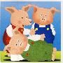 机关盒  三只小猪ROLY POLY  THE THREE LITTLE PIGS