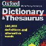 牛津迷你词典 The Oxford Minireference Dictionary and Thesaurus