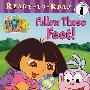 多拉: 跟踪脚印 Dora Follow Those Feet