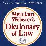 (韦氏法律词典)Merriam-Webster's Dictionary of Law