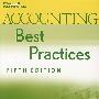 Accounting best practices 会计最佳实践