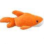 “仙宝”毛绒海洋小动物橘海豚