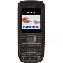 诺基亚（Nokia）1208 GSM手机 6万5千色彩色屏幕 200组通讯录（黑色）非移动定制机