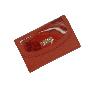 美国骆驼牌红色牛皮时尚女士钱包41029-2(红色)