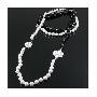 韩国饰品—李孝利推荐ANNASUI款式多层绕颈珍珠长项链毛衣链