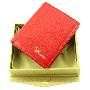 香港鳄鱼恤牌女士红色时尚竖款钱包03-341DK3-04（红色）