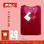 南极人女士保暖内衣朵朵暖羊毛NJR-NX80412中国红 XXL