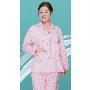 【QA】-新款纯棉女士家居服套装QR-Q5507-粉红 XL