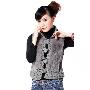 【QA-1】-韩版时尚精品针织毛衣QA-8565-灰