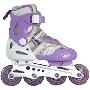 智趣可调试直排轮滑鞋 IF116系列 34-37 白紫