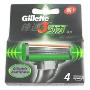 Gillette吉列锋速3动力刀片（4片装）