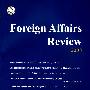 Foreign Affairs Review 2008