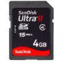 SanDisk 疾速Ultra Ⅱ SD卡 4GB
