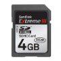 SanDisk 极限Extreme Ⅲ SD/SDHC卡 4GB
