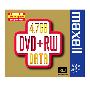 maxell    DVD+RW 4X 1P(台湾产)单片厚盒1*5